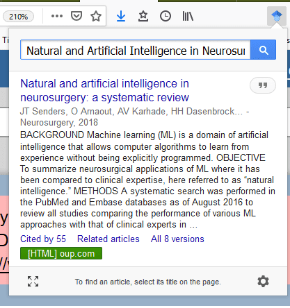 GSqCapture Screenshot of the extension