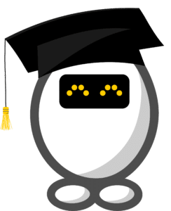 Elas_afstudeerhoedje